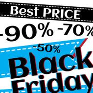 Black Friday blue and black N2