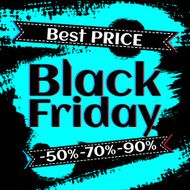 Black Friday blue and black N3