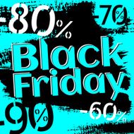 Black Friday blue and black N4