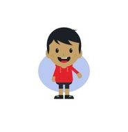 adorable boy cartoon character N3