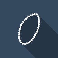 pearl necklace icon N2