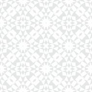 White silver geometric texture in art deco style