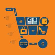 fashion flat infographic N37