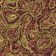 Vector seamless pattern with colored threads N4