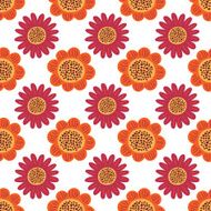 Cute floral seamless pattern background N3