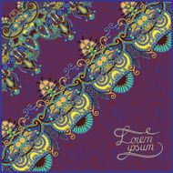 ornamental background with flower ribbon stripe pattern greeti N97