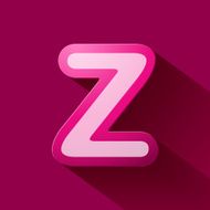 Volume icons alphabet Z N2