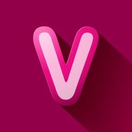 Volume icons alphabet V N2