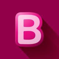 Volume icons alphabet B N2