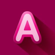 Volume icons alphabet A N2