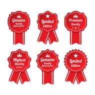 Vintage premium quality labels set N3