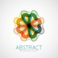 Symmetric abstract geometric shape N80
