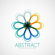 Symmetric abstract geometric shape N85