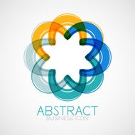 Symmetric abstract geometric shape N87
