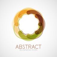 Symmetric abstract geometric shape N93