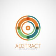 Symmetric abstract geometric shape N96