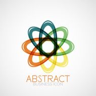 Symmetric abstract geometric shape N98