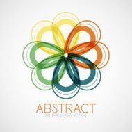 Symmetric abstract geometric shape N99