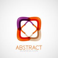 Symmetric abstract geometric shape N106