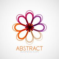 Symmetric abstract geometric shape N107