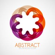 Symmetric abstract geometric shape N108