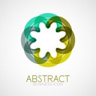 Symmetric abstract geometric shape N116
