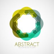 Symmetric abstract geometric shape N118