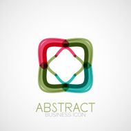 Symmetric abstract geometric shape N146