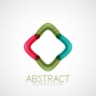 Symmetric abstract geometric shape N148