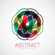 Symmetric abstract geometric shape N154