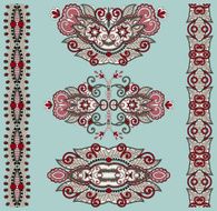 ornamental floral adornment N42