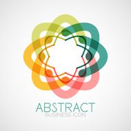 Symmetric abstract geometric shape N170