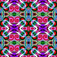 seamless geometry vintage pattern ethnic style ornamental backg N239