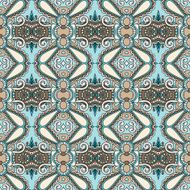 seamless geometry vintage pattern ethnic style ornamental backg N243
