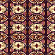 seamless geometry vintage pattern ethnic style ornamental backg N249