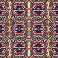 seamless geometry vintage pattern ethnic style ornamental backg N250