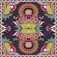Traditional ornamental floral paisley bandanna N582