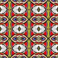 seamless geometry vintage pattern ethnic style ornamental backg N251