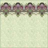 ornamental background with flower ribbon N10