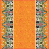 ornamental background with flower ribbon stripe pattern greeti N109