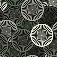 circles in vintage style pattern