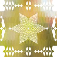 Colorful abstract geometric pattern N3