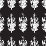Autumn leaves seamless pattern floral background N2