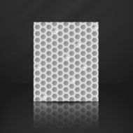 White Geometric Texture