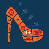 fashion flat infographic N40