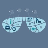 fashion flat infographic N44