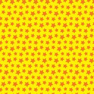Seamless star texture Orange yellow background