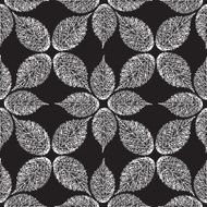 Autumn leaves seamless pattern floral background N9