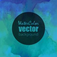 Vector watercolor background