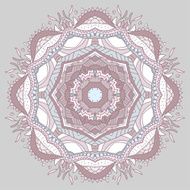 Abstract colorful Mandala